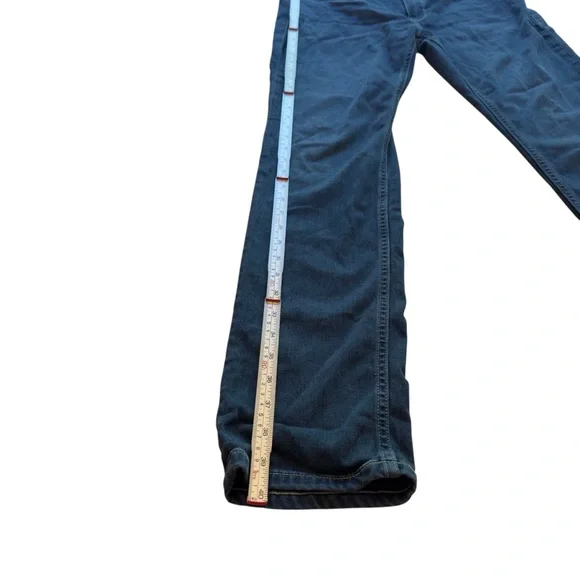 Paige Lennox Slim Fit Men’s Jeans Size 33 Dark Wash Premium Stretch Denim in EUC - Picture 13 of 15